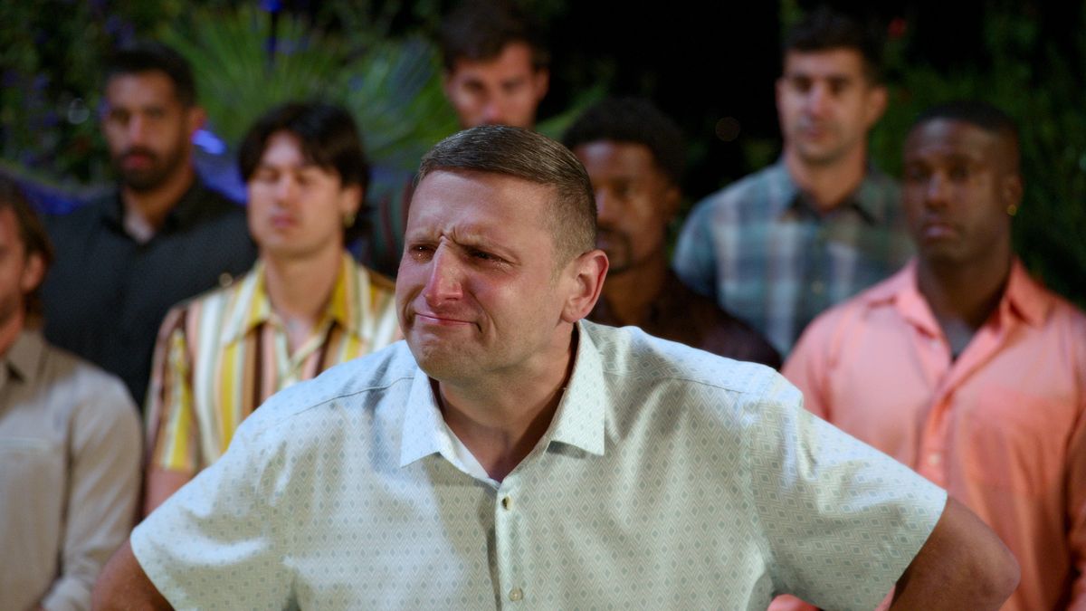 Tim Robinson in I Think You Should Leave staring funnily at the camera