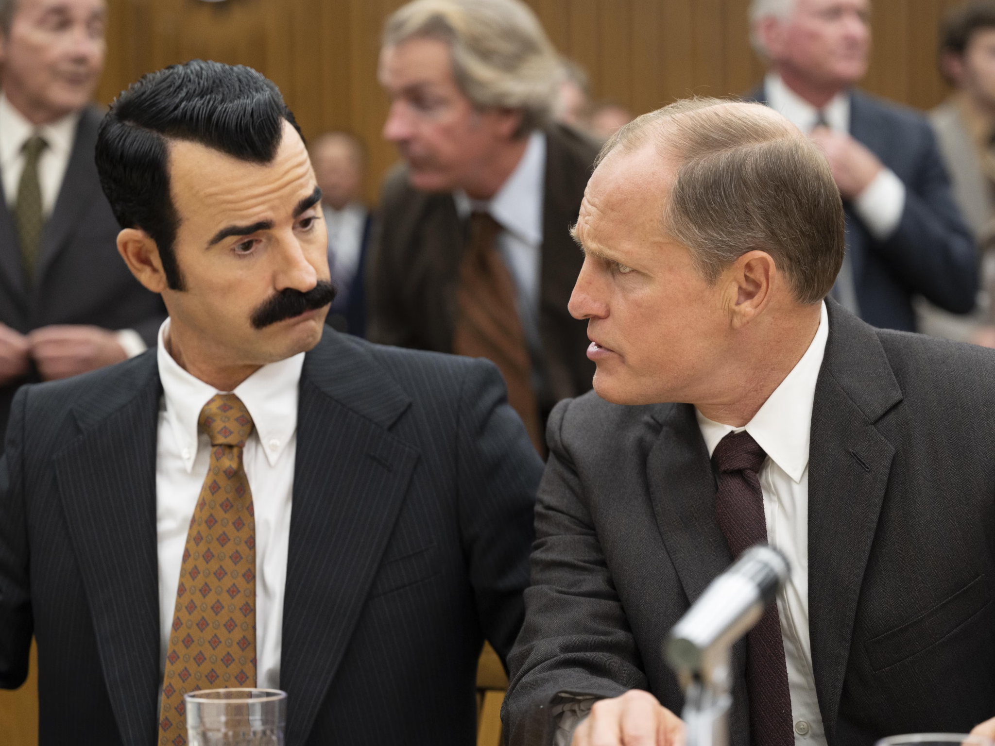White House Plumbers: G. Gordon Liddy and E. Howard Hunt at the Watergate hearings