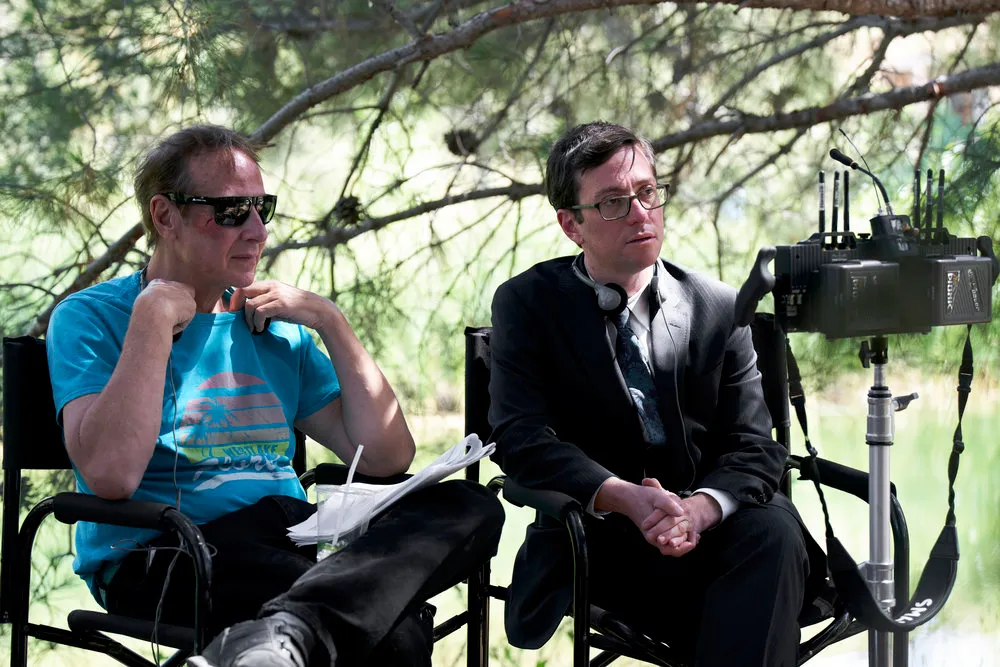 Paul T. Goldman and Jason Woliner in the director's chairs