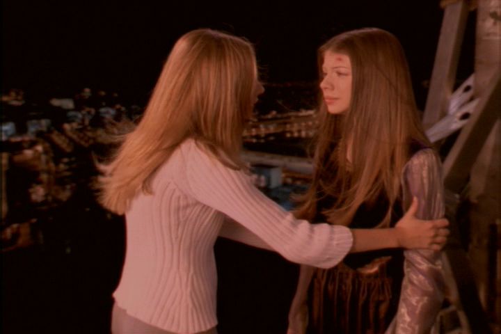 Sarah Michelle Gellar with Michelle Trachtenberg