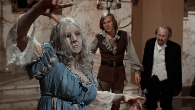 Lady Durward, looking aged.